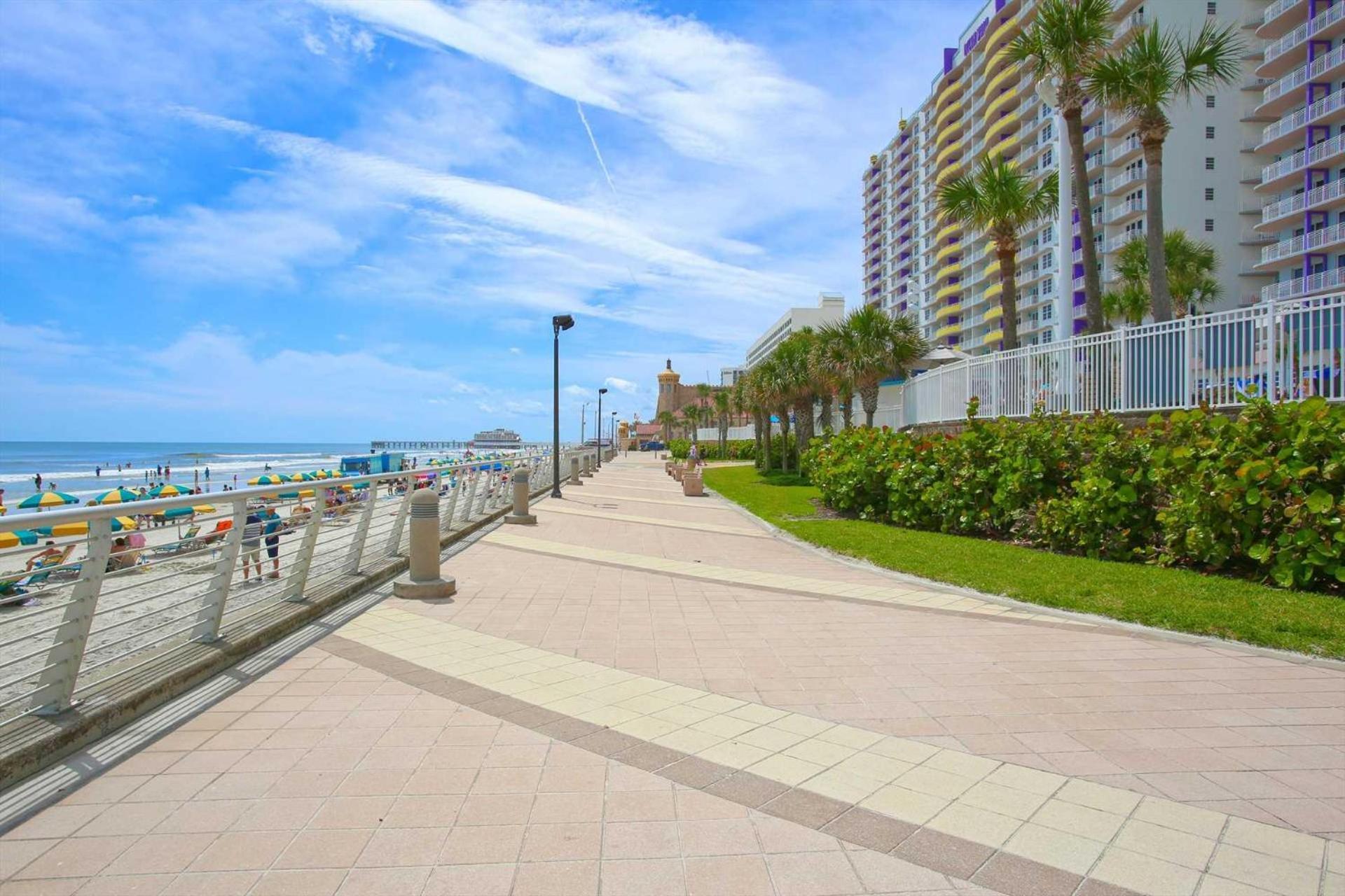 Luxury 8Th Floor 2 Bedroom Condo Direct Oceanfront Wyndham Ocean Walk Resort Daytona Beach | 801 Exteriér fotografie