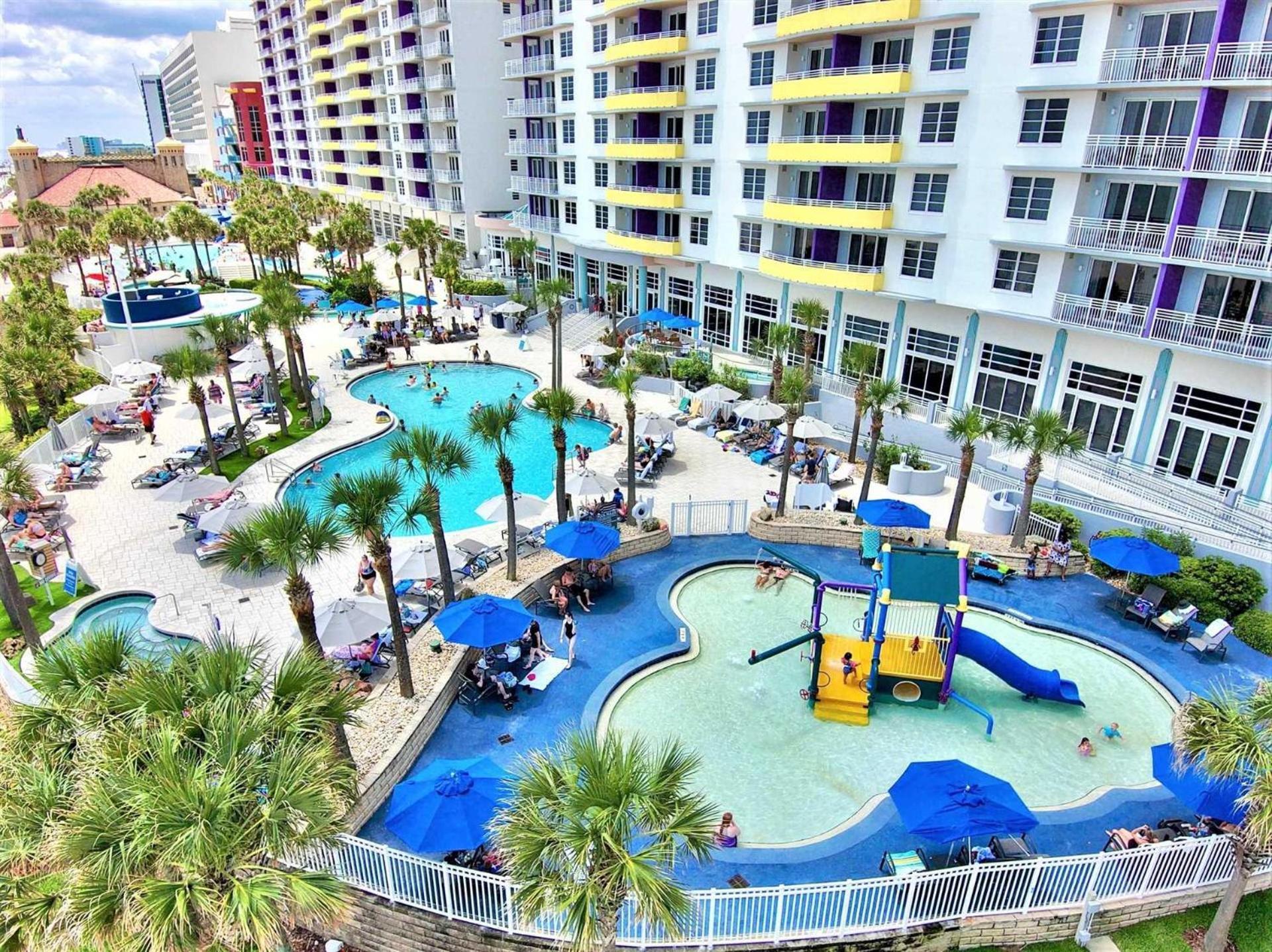 Luxury 8Th Floor 2 Bedroom Condo Direct Oceanfront Wyndham Ocean Walk Resort Daytona Beach | 801 Exteriér fotografie