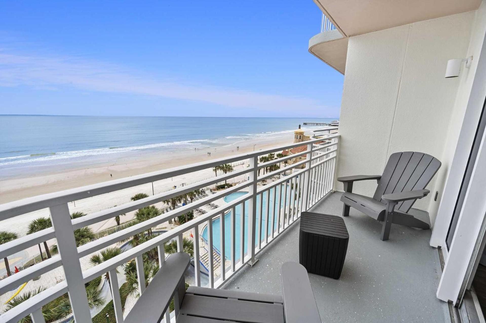 Luxury 8Th Floor 2 Bedroom Condo Direct Oceanfront Wyndham Ocean Walk Resort Daytona Beach | 801 Exteriér fotografie